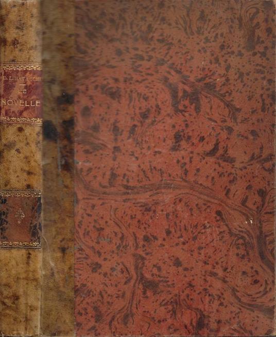 Le Novelle. Vol. I - Domenico Batacchi - copertina