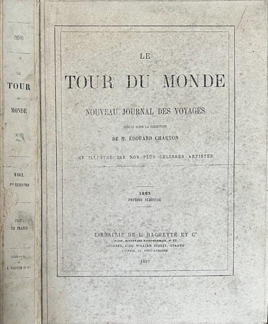 Le tour du monde, 1862-1866 - copertina