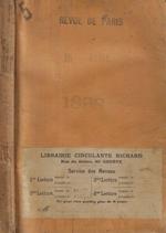 Revue de Paris n. 8 Anno 1898