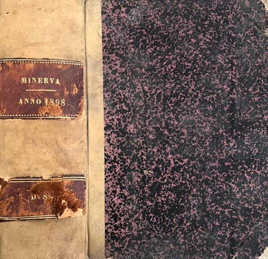 Minerva, vol. XV-XVI, gennaio-dicembre 1898 - copertina