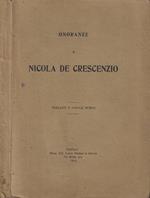 Onoranze a Nicola De Crescenzio