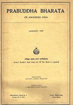 Prabuddha Bharata or Awakened India january 1939