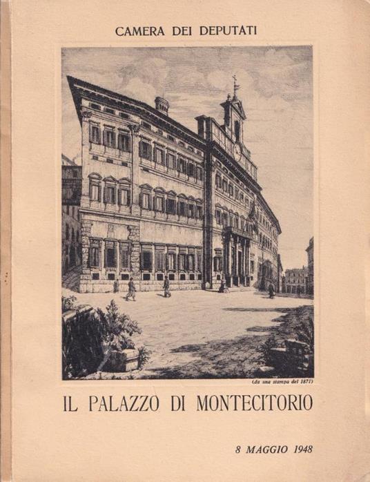 Il Palazzo di Montecitorio - copertina