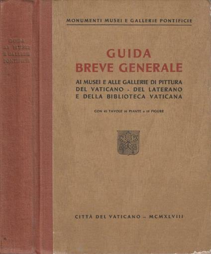 Musei e Gallerie di pittura del Vaticano, del Laterano e della Biblioteca Vaticana - copertina