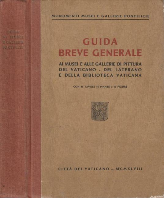 Musei e Gallerie di pittura del Vaticano, del Laterano e della Biblioteca Vaticana - copertina