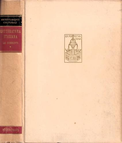 Letteratura italiana - copertina