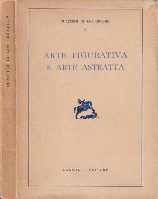 Arte figurativa e arte astratta - copertina