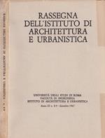 Rassegna dell'Istituto di Architettura e Urbanistica, anno III, n. 8-9, dicembre 1967