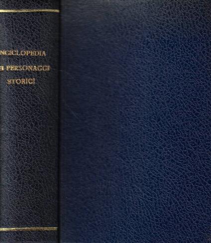 Enciclopedia dei personaggi storici - copertina