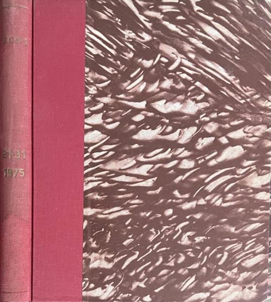 Ecos, anno IV, n. 21-31, febbraio-dicembre 1975 - copertina