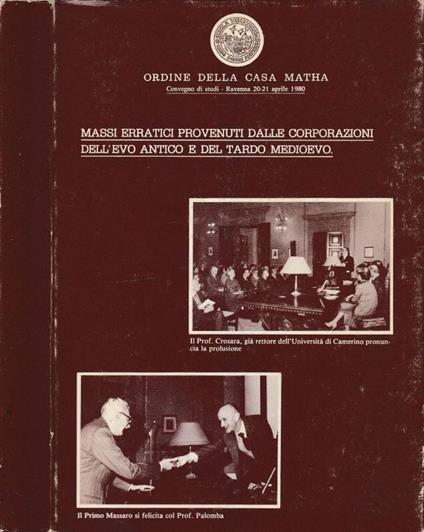 Antiche corporazioni - copertina