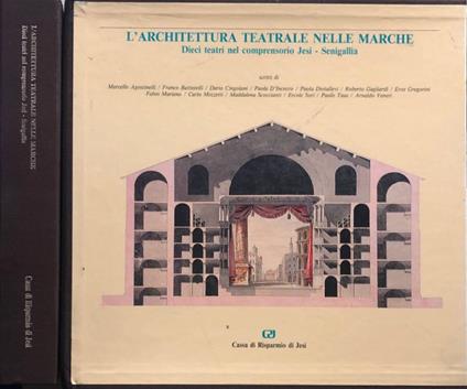 L' architettura teatrale nelle marche - copertina