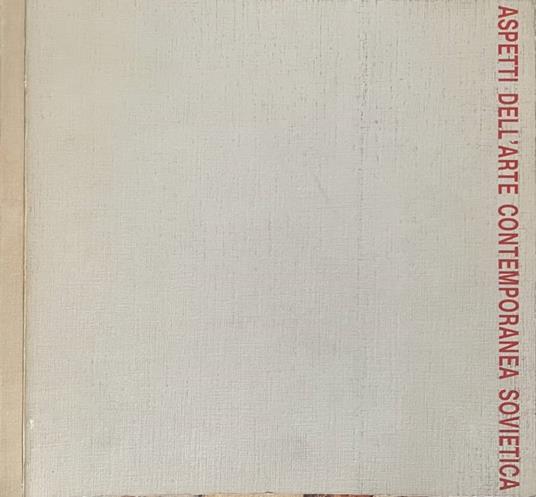 Aspetti dell'arte contemporanea sovietica - copertina