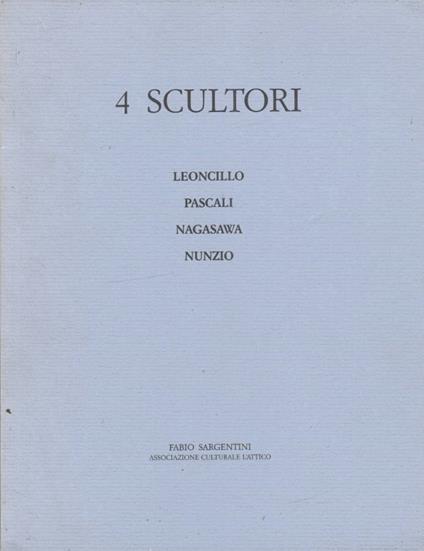 4 scultori - copertina