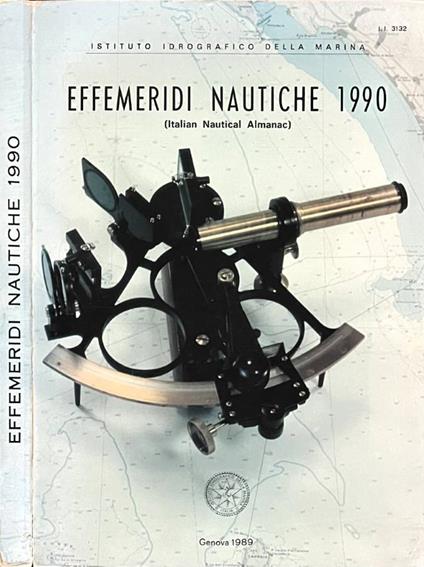 Effemeridi nautiche - copertina