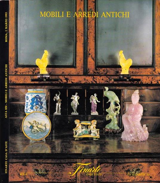 Mobili e arredi antichi - copertina