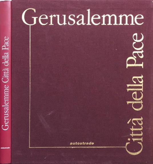 Gerusalemme città della pace - copertina