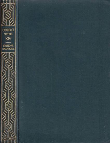 L' Ariosto e il tasso - Giosuè Carducci - copertina