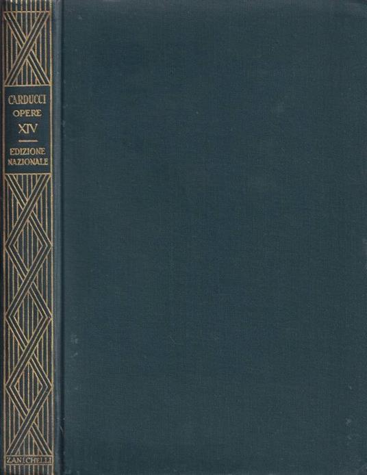 L' Ariosto e il tasso - Giosuè Carducci - copertina