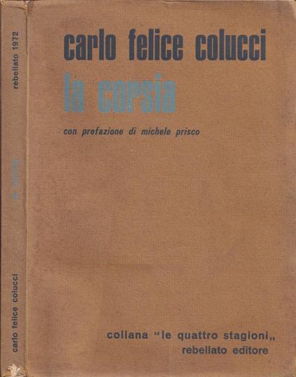 La corsia - Carlo F. Colucci - copertina