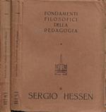 Fondamenti filosofici della pedagogia. Vol. I, Vol. II