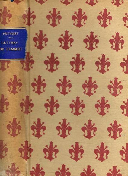 Lettres de femmes - Marcel Prévost - copertina