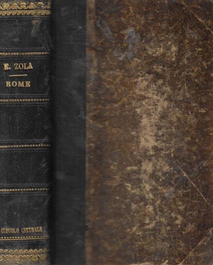 Rome - Émile Zola - copertina