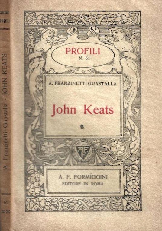 John Keats - copertina