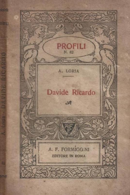 Davide Ricardo - copertina