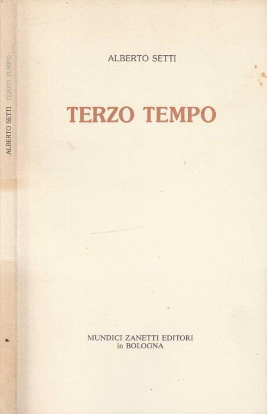 Terzo tempo (Autografo) - copertina