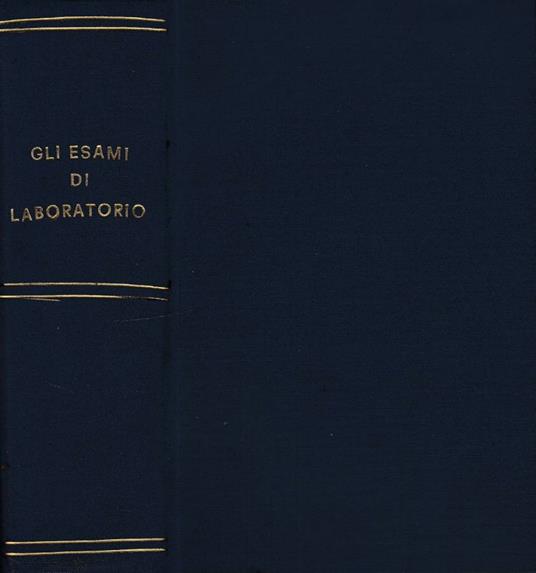 Gli esami di laboratorio - copertina