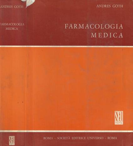 Farmacologia medica - copertina