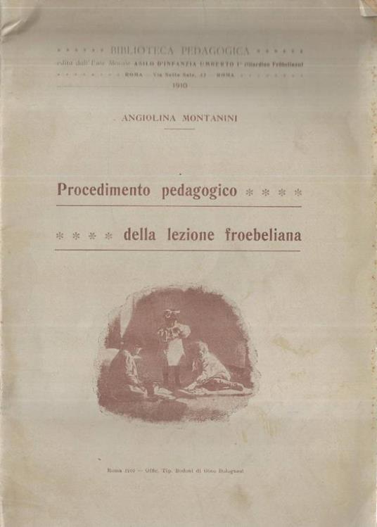 Procedimento pedagogico della lezione froebeliana - copertina