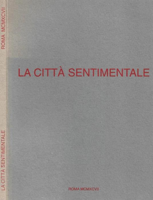 La città sentimentale - copertina