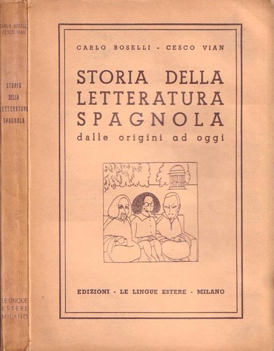 Storia della letteratura spagnola - copertina