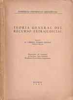 Teoria general del recurso extrajudicial