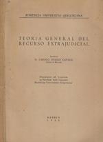 Teoria general del recurso extrajudicial