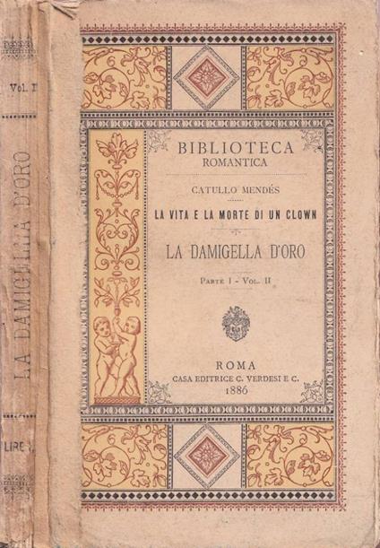 La damigella d'oro, vol. II, parte I - copertina