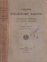 Lecon d'écriture sainte