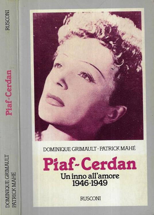 Piaf - Cerdan - copertina