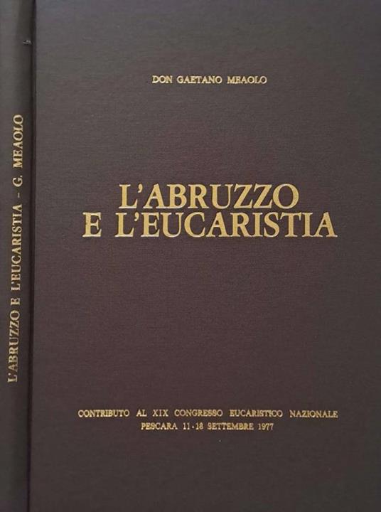 L' Abruzzo e l'Eucarestia - copertina