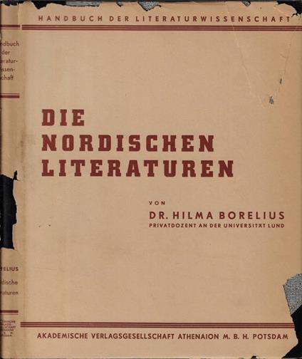 Die nordischen literaturen - copertina