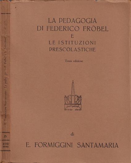 La pedagogia di Federico Frobel - copertina