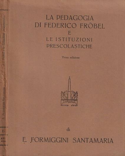 La pedagogia di Federico Frobel - copertina