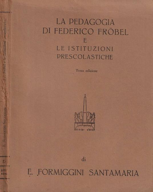 La pedagogia di Federico Frobel - copertina