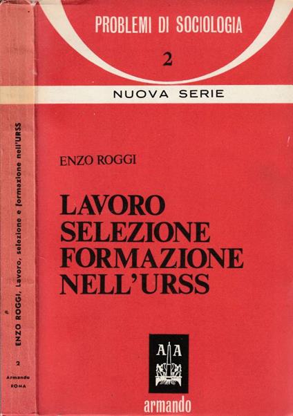 Lavoro selezione formazione nell'Urss - copertina