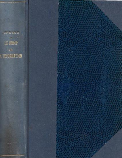 Le droit de l'information - copertina