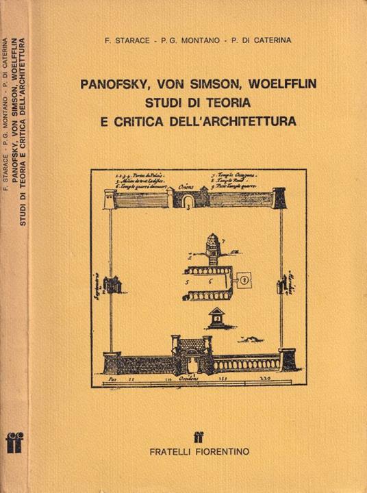 Panofsky, Von Simson, Woelfflin Studi di teoria e critica dell'architettura - copertina