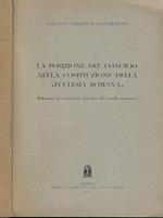 La posizione del concilio nella costituzione della 