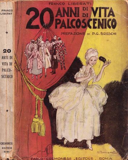Venti anni di vita di palcoscenico - copertina